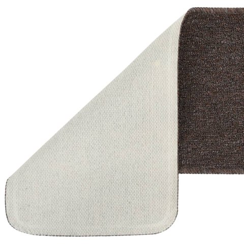 VidaXL Antypoślizgowe nakładki na schody, 15 szt., 60x25 cm, brązowe VidaXL Antypoślizgowe nakładki na schody, 15 szt., 60x25 cm, brązowe