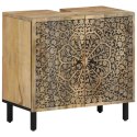 VidaXL Szafka pod umywalkę, 62x33x58 cm, lite drewno mango