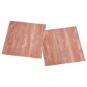 VidaXL Samoprzylepne panele podłogowe, 55 szt., PVC, 5,11 m², czerwone