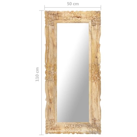 VidaXL Lustro, 110 x 50 cm, lite drewno mango VidaXL Lustro, 110 x 50 cm, lite drewno mango