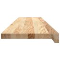 VidaXL Stopnie schodowe, 4 szt., surowe 100x25x2 cm lite drewno dębowe