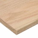 VidaXL Stopnie schodowe, 4 szt., surowe 80x25x2 cm lite drewno dębowe