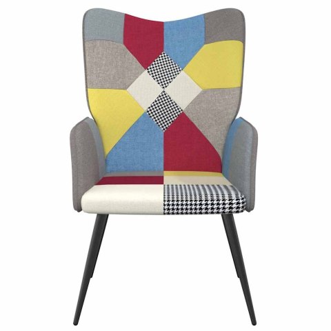 VidaXL Fotel, patchwork, obity tkaniną VidaXL Fotel, patchwork, obity tkaniną