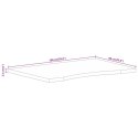 VidaXL Blat biurka, z wycięciem, 100x60x2,5 cm, surowe drewno mango