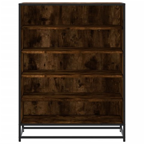 VidaXL Szafka na buty, przydymiony dąb, 75x38x97,5 cm VidaXL Szafka na buty, przydymiony dąb, 75x38x97,5 cm