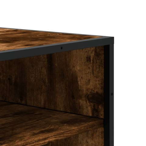 VidaXL Szafka na buty, przydymiony dąb, 75x38x97,5 cm VidaXL Szafka na buty, przydymiony dąb, 75x38x97,5 cm