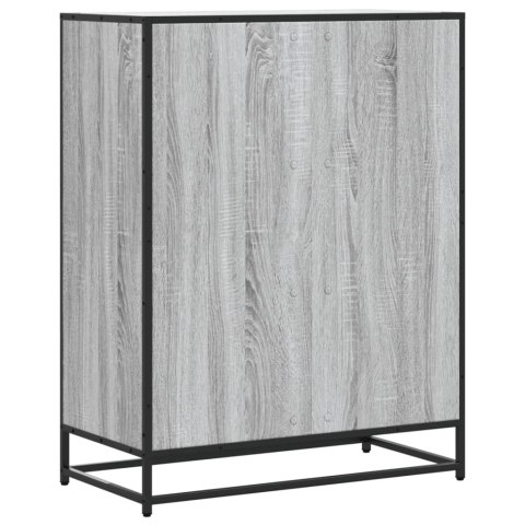VidaXL Szafka na buty, szary dąb sonoma, 75x38x97,5 cm VidaXL Szafka na buty, szary dąb sonoma, 75x38x97,5 cm