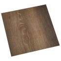  Samoprzylepne panele podłogowe, 20 szt., PVC, 1,86 m², brązowe