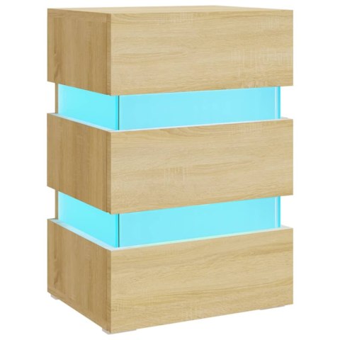 Szafka nocna, dąb sonoma, 45x35x67 cm, materiał drewnopochodny Szafka nocna, dąb sonoma, 45x35x67 cm, materiał drewnopochodny