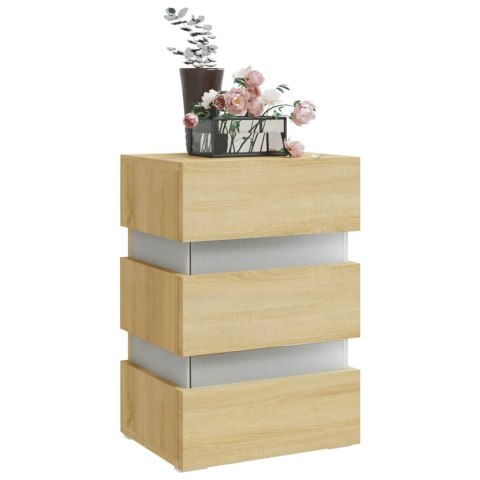 Szafka nocna, dąb sonoma, 45x35x67 cm, materiał drewnopochodny Szafka nocna, dąb sonoma, 45x35x67 cm, materiał drewnopochodny