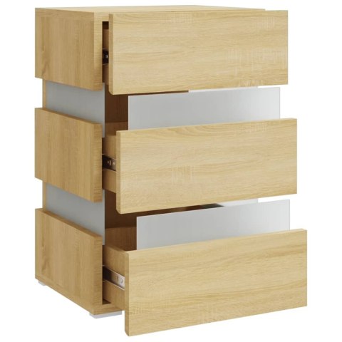 Szafka nocna, dąb sonoma, 45x35x67 cm, materiał drewnopochodny Szafka nocna, dąb sonoma, 45x35x67 cm, materiał drewnopochodny