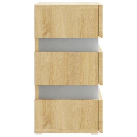 Szafka nocna, dąb sonoma, 45x35x67 cm, materiał drewnopochodny Szafka nocna, dąb sonoma, 45x35x67 cm, materiał drewnopochodny