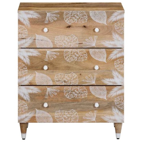 Komoda 60x33,5x75 cm Drewno lite Mango Komoda 60x33,5x75 cm Drewno lite Mango