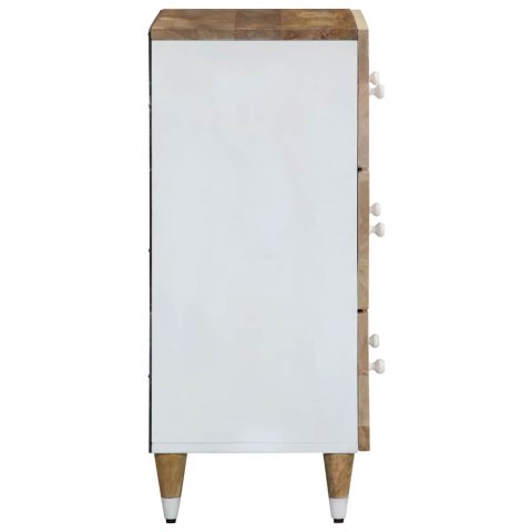 Komoda 60x33,5x75 cm Drewno lite Mango Komoda 60x33,5x75 cm Drewno lite Mango