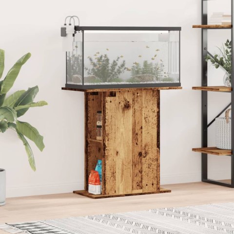  Szafka pod akwarium, stare drewno, 36x75x72,5 cm
