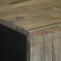  Komoda Jasnoszara 60x33,5x75 cm Drewno lite Mango