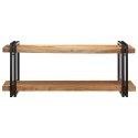  Półka ścienna 110x33x45 cm Drewno lite Akacja