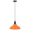  Lampa wisząca z regulacją wysokości E27 Pomarańczowy połysk