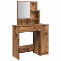  Toaletka z lustrem Stare drewno 86,5x35x136 cm