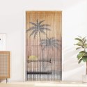  Zasłona przeciw owadom Palm Tree Print 100x200 cm Bambus