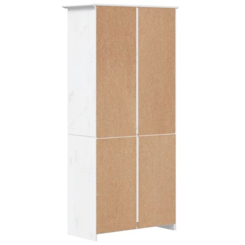 Biblioteczka BODO, biała, 82x40x173 cm, sosnowa, 5 półek Biblioteczka BODO, biała, 82x40x173 cm, sosnowa, 5 półek