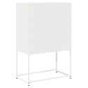 VidaXL Komoda biała 68x39x107 cm stal