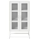 VidaXL Komoda biała 68x39x123 cm stal