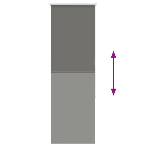 Roleta zaciemniająca szara 45x150 cm Szerokość tkaniny 40,7 cm Roleta zaciemniająca szara 45x150 cm Szerokość tkaniny 40,7 cm