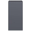  Doniczka Antracyt 40x40x80 cm Stal walcowana na zimno
