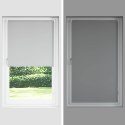  Roleta zaciemniająca szara 70x210 cm Szerokość tkaniny 65,7 cm