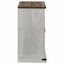  Komoda HALDEN z drzwiami przesuwnymi Biała 80x40x80 cm
