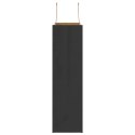  Torby papierowe 250 szt. z uchwytami Czarne 32x12x42 cm