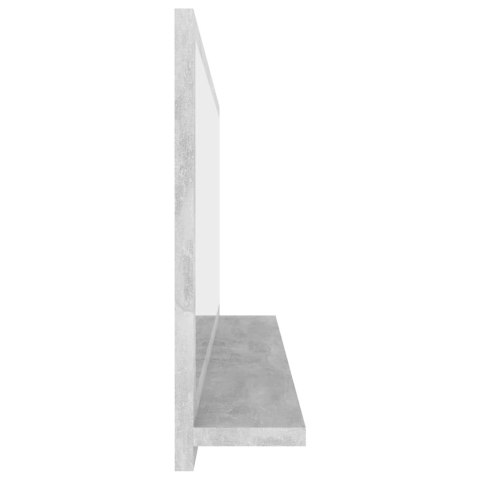 Lustro łazienkowe, szarość betonu, 90x10,5x37 cm Lustro łazienkowe, szarość betonu, 90x10,5x37 cm