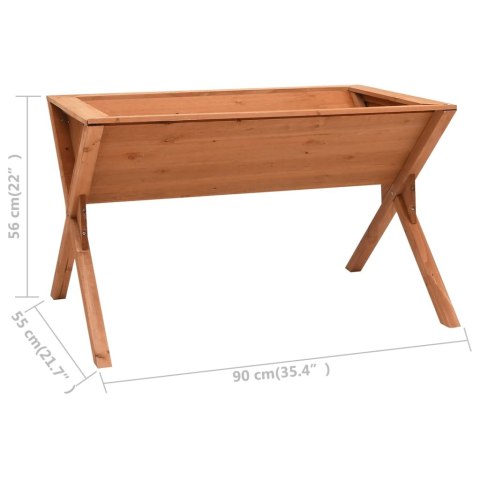 Donica, 90x55x56 cm, drewno jodłowe Donica, 90x55x56 cm, drewno jodłowe