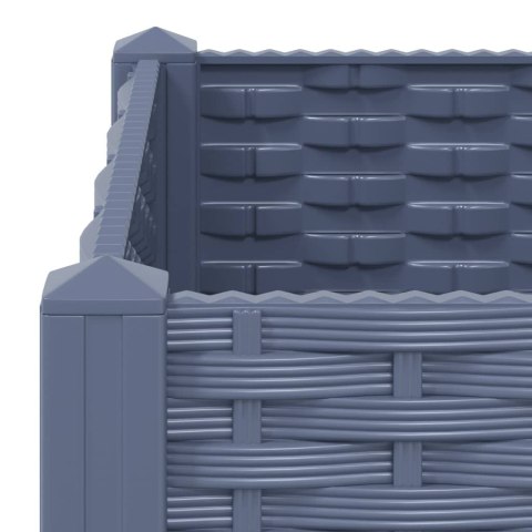 Donica do podniesionej rabaty, 120x40x23 cm, polipropylen Donica do podniesionej rabaty, 120x40x23 cm, polipropylen
