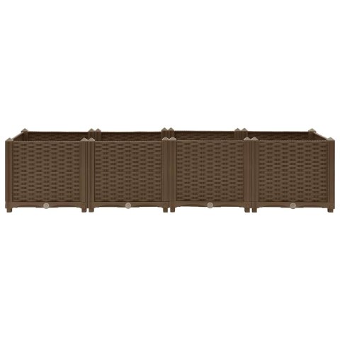 Donica do podniesionej rabaty, 160x40x38 cm, polipropylen Donica do podniesionej rabaty, 160x40x38 cm, polipropylen