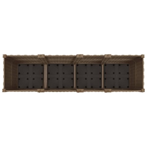 Donica do podniesionej rabaty, 160x40x38 cm, polipropylen Donica do podniesionej rabaty, 160x40x38 cm, polipropylen