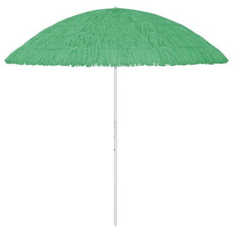  Parasol plażowy w hawajskim stylu, zielony, 300 cm