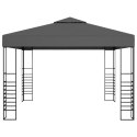 Namiot ogrodowy, 3 x 3 m, antracytowy