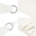  Żagiel przeciwsłoneczny, 160 g/m², biały, 4/5x3 m, HDPE