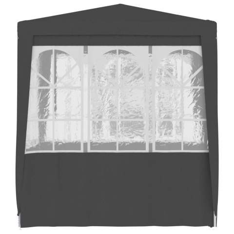 Namiot imprezowy ze ściankami, 2x2 m, antracyt, 90 g/m² Namiot imprezowy ze ściankami, 2x2 m, antracyt, 90 g/m²