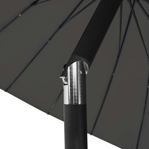 Parasol ogrodowy na słupku aluminiowym, 270 cm, antracytowy Parasol ogrodowy na słupku aluminiowym, 270 cm, antracytowy