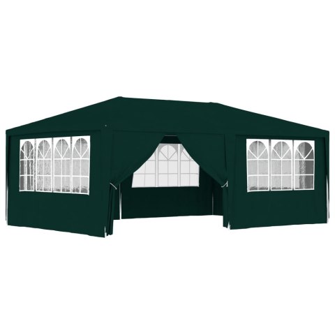 Namiot imprezowy ze ściankami, 4x6 m, zielony, 90 g/m² Namiot imprezowy ze ściankami, 4x6 m, zielony, 90 g/m²