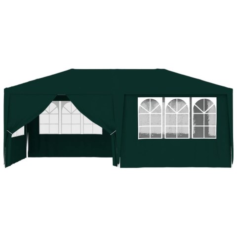 Namiot imprezowy ze ściankami, 4x6 m, zielony, 90 g/m² Namiot imprezowy ze ściankami, 4x6 m, zielony, 90 g/m²