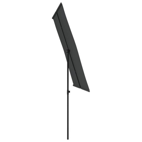 Parasol ogrodowy na aluminiowym słupku, 2x1,5 m, antracytowy Parasol ogrodowy na aluminiowym słupku, 2x1,5 m, antracytowy