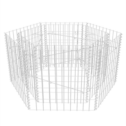 Podwyższona donica gabionowa, sześciokąta, 100 x 90 x 50 cm Podwyższona donica gabionowa, sześciokąta, 100 x 90 x 50 cm