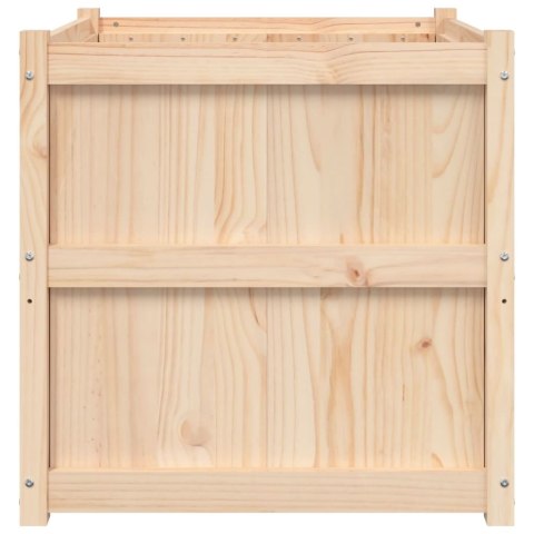 Donica ogrodowa, 70x70x70 cm, lite drewno sosnowe Donica ogrodowa, 70x70x70 cm, lite drewno sosnowe
