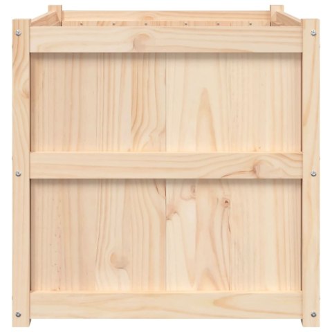 Donica ogrodowa, 70x70x70 cm, lite drewno sosnowe Donica ogrodowa, 70x70x70 cm, lite drewno sosnowe