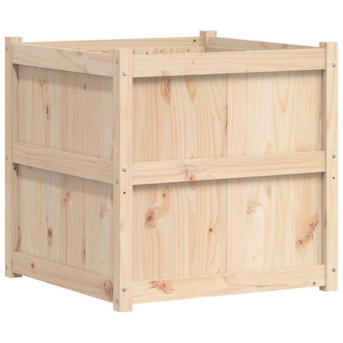Donica ogrodowa, 70x70x70 cm, lite drewno sosnowe Donica ogrodowa, 70x70x70 cm, lite drewno sosnowe