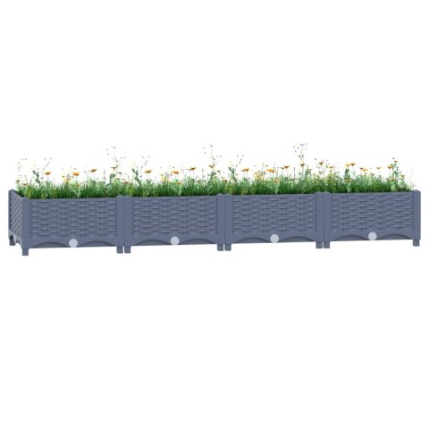 Donica do podniesionej rabaty, 160x40x23 cm, polipropylen Donica do podniesionej rabaty, 160x40x23 cm, polipropylen